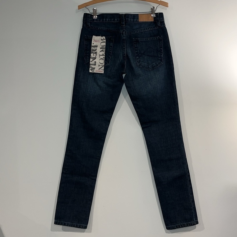 NWT BURTON Weekender Straight Leg Jeans Snowboard Indigo Dark Denim Women’s 24 - Picture 8 of 10